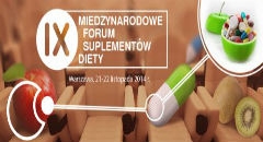IX Międzynarodowe Forum Suplement&oacute;w Diety- 2014
